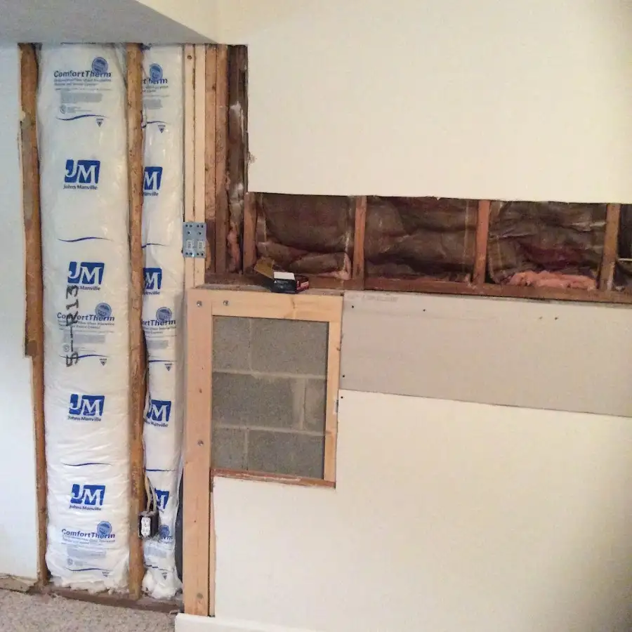 Wall insulation replacement during Odor Removal & Deodorization in South Gate